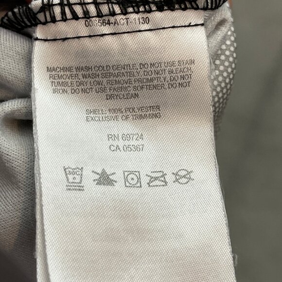 Columbia T-Shirt Women Large Gray Shiny Dots Sportswear Co Omni-Shade PFG Top - Picture 7 of 8